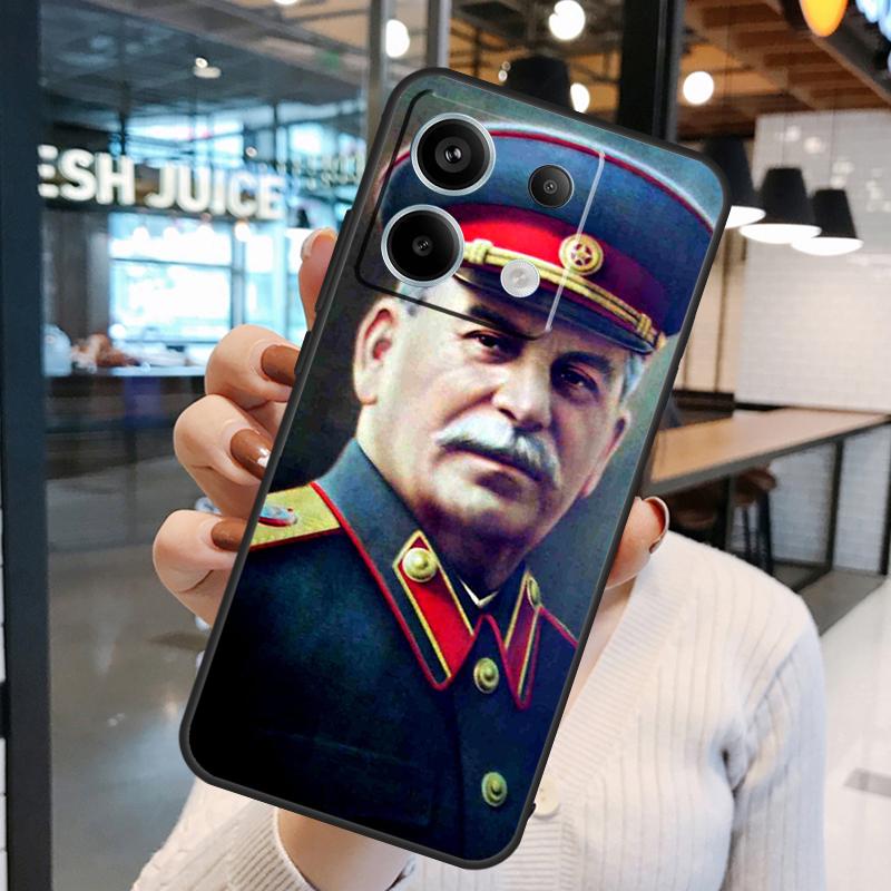 СССР Лидер Сталин Чехол Для Xiaomi Redmi Note 11 9 10 12 13 14 15 Pro Plus Redmi 15 15C 10C 12C 13C 14C Чехол