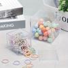 1pc Organizer Gift Packing Box Food Candy Storage Containe Acrylic Square Box With Cover Transparent Plastic Storage Box Mini