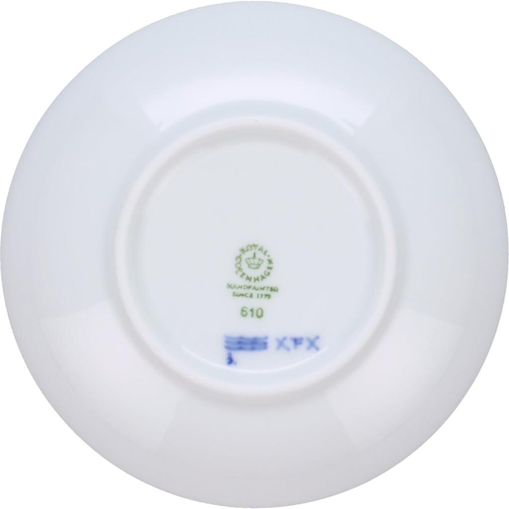 Imported ROYAL COPENHAGEN Blue Palmette Plate Dish 10cm 5 Pattern Set Wedding Gift Present 1052404 [Regular Product] (Royal Copenhagen)