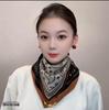 Spring & Autumn Influencer Silk Scarf: Trendy, Versatile, Elegant Style for Ladies