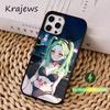R-Rebecca C-Чехол для телефона в стиле киберпанк для iPhone 16,15,14,13,12,11,Pro,Max,Plus,Mini, Magsafe, Магнитный чехол для беспроводной зарядки