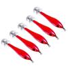 5Pcs 10cm Luminous Squid Hook Cuttlefish Fishing Hard Lure Tackle Jigging Baits