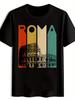 Футболка "ROMA" с графикой - Повседневная летняя футболка с дизайном Колизея