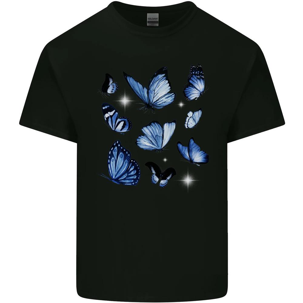 A Butterfly Collection Rhopalocera Mens Cotton T-Shirt Tee Top Unisex T-Shirt