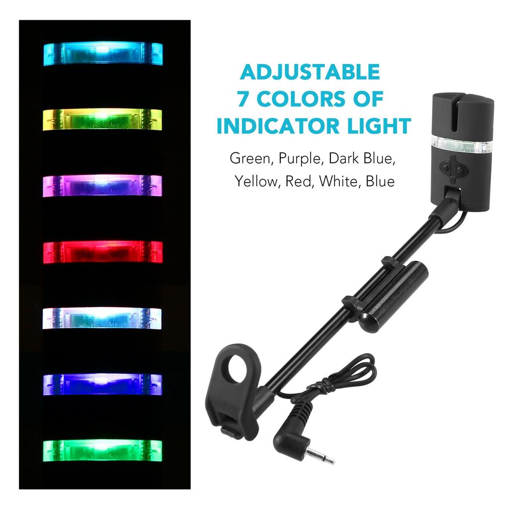 Набор свингеров для рыбалки, индикатор поклевки для ловли карпа, цифровой сигнализатор для рыбалки, светодиодный индикатор поклевки