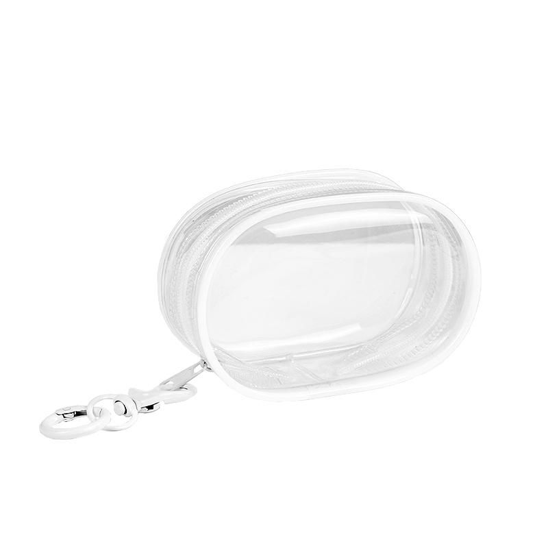 1 шт. ПВХ Прозрачная сумка для хранения Милый кошелек для украшений Сумка для куклы Утолщенная коробка для хранения брелоков