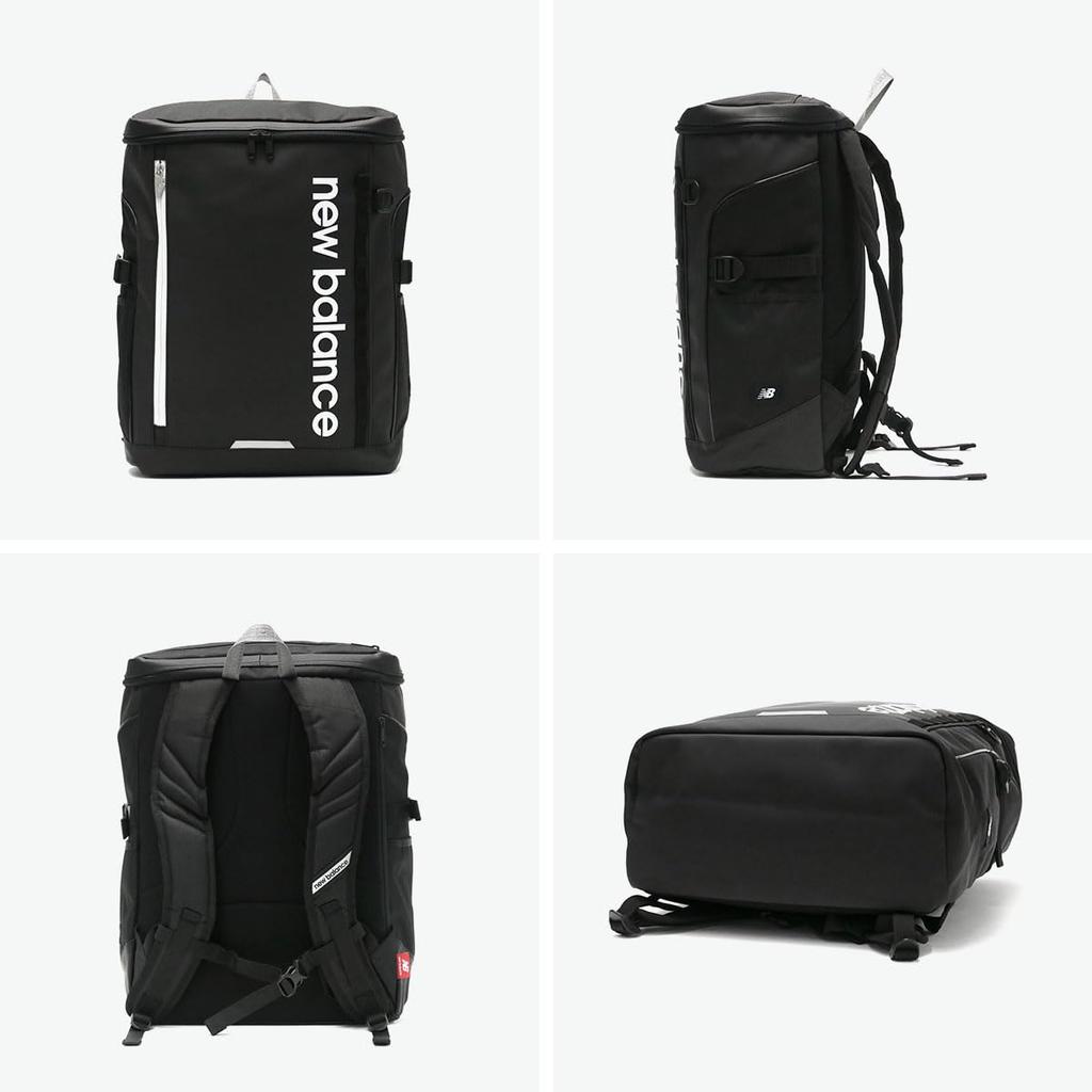 Рюкзак-коробка LAB35717 [New Balance] Черный/Белый