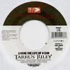 7inch Record TARRUS RILEY - Living The Life Of A Gun VPS9203 VP Records, Can US Reggae, Ska & Dub Used