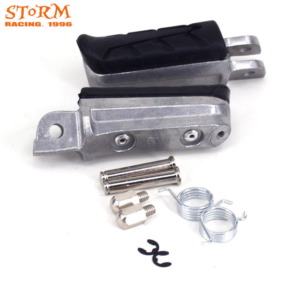 Передняя подставка для ног мотоцикла, подножки для HONDA XL CB VT VTR NT CBF CBR NTV VFR 125 250 400 500 600 650 750 800 900 1000 1100