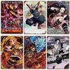 Classic Pop Anime Demon Slayer Kyojuro Rengoku Art Poster Metal Tin Sign Plaque Wall Plates for Living Room Modern Home Decor