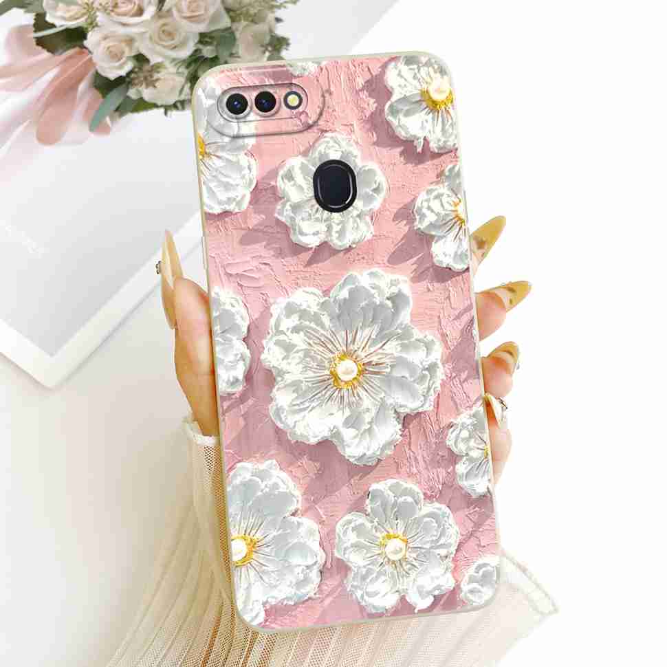 For Realme 2 RMX1805 Casing Colorful Pop Print Soft Slim Back Cover For Realme2 realme 2 RMX1809 6.2" Phone Cases Bumper Capa