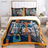 Fashion Ethnic Frame Horse Duvet Cover Comforter Bedding Set Soft Quilt Cover and Pillowcases for Teens Single/Double/Queen/King