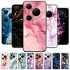 Для Huawei Pura 80 Ultra Чехол Модный Мраморный ТПУ Силикон Мягкая Крышка Телефона Pura80 Ultra LMR-AL10 Защитные Задние Панели Чехол