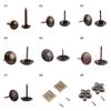 100 Pcs Vintage Green Bronze Iron Furniture Decorative Tack