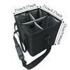No-Spill Vehicle Drink Storage Bag 4 Compartment Car Cup Storage Pouch  Daily Driving