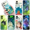 Anime Studio Ghibli Totoro Case For Huawei NOVA 8 9 Pro 8i 7i 7SE Y60 5T Mate 40 30 20 10 Lite Honor 50 30 Premium Pro Plus 30S
