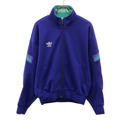 Adidas 80-е Винтаж производства Descente логотип Трилистник Спортивная куртка Мужская Б/У