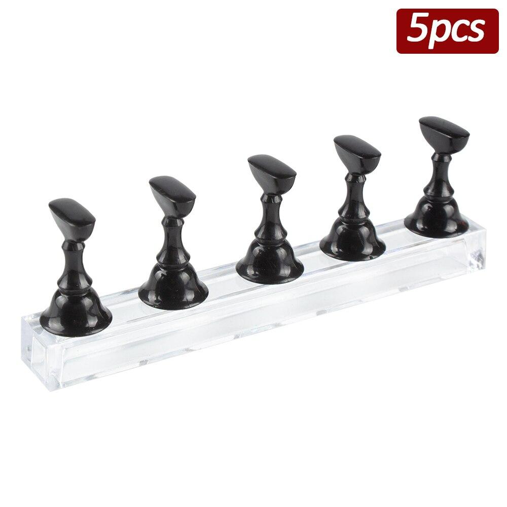 1 комплект, держатель для накладных ногтей, тренировочная подставка, держатель, основа, сплав, кристалл, лак для дизайна ногтей, дисплей, маникюрные инструменты