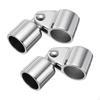 2 Pieces Jaw Slide and Eye End Bimini Top Hardware Kit Accessories Boat Canopy Fittings Versatile
