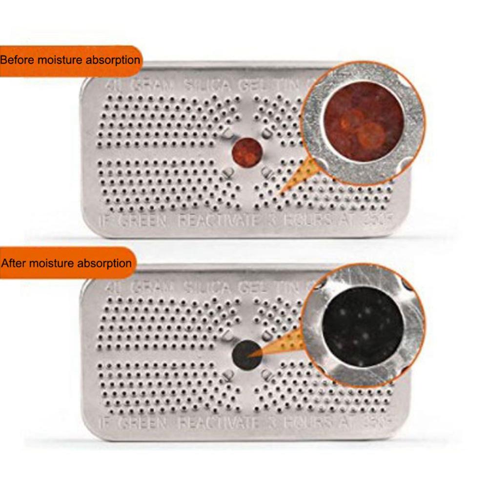 Closet Cabinet Reusable Absorbent Indicating Dry-Packs Dehumidifier Absorber Desiccant Canister