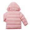 Пуховик для [MIKI HOUSE] мальчиков, девочек, младенцев, детей, детская одежда, пальто, верхняя одежда, 13-3702-459, 90 см, белый/розовый