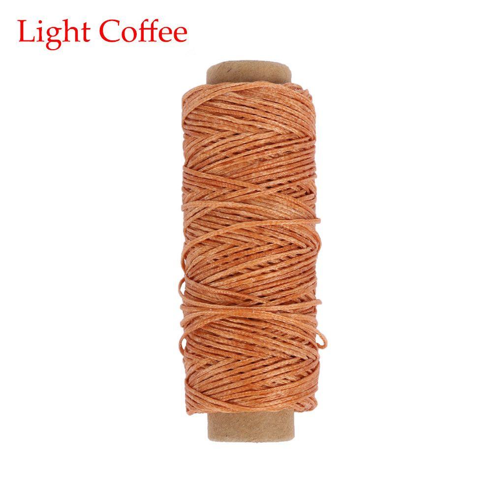 50Meters 150D Hand Stitching DIY Handicraft Sewing Line Cord Waxed Thread Leather