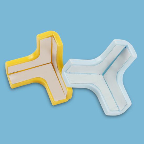 4 шт. Защитные уголки для мебели, трехмерные, для безопасности детей, защита от столкновений, дома