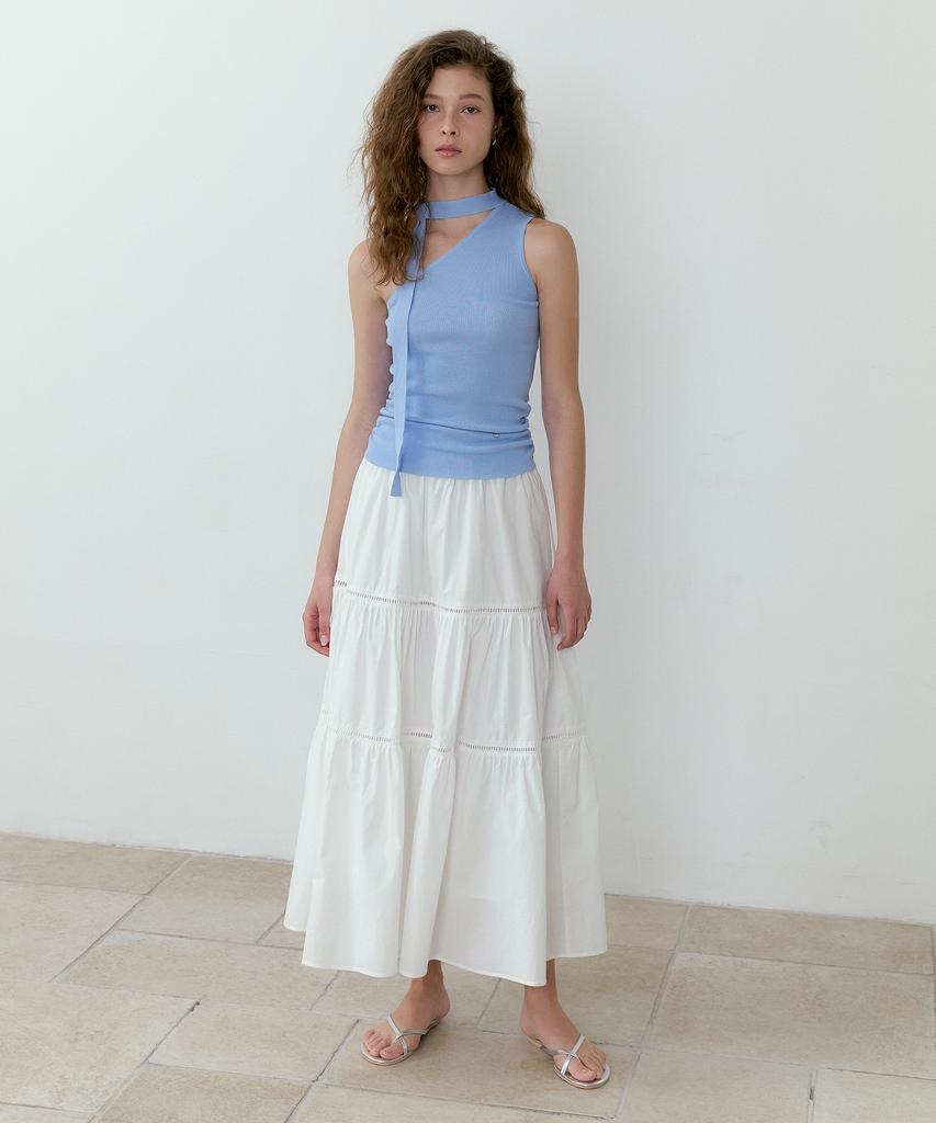 Lucirju Romantic Cancan Skirt (Ivory)