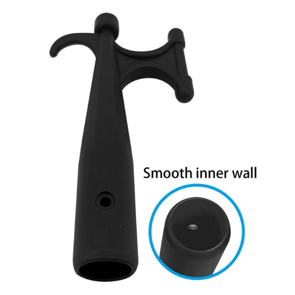 Black Plastic Nylon Boat Hook Nylon Material Boat Hook End Durable Boat Hook Mooring