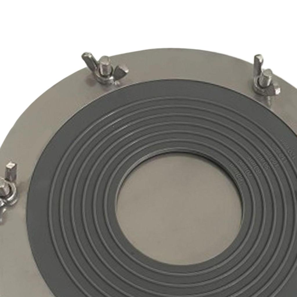 Flue Passage for Tents, Roof Ventilation Duct Sealing Gasket, Workshop Installation