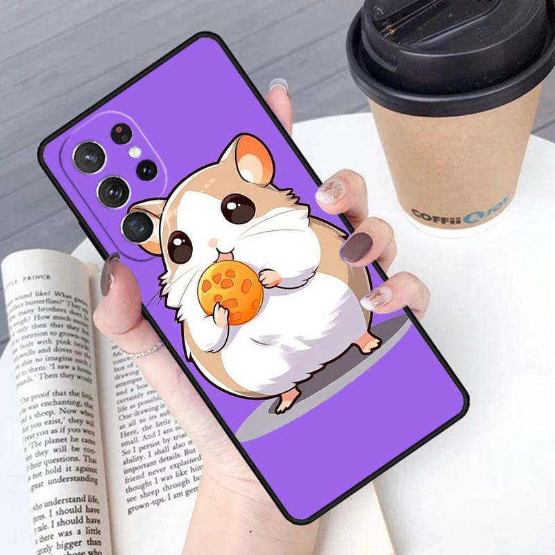 Милый Милый Питомец Хомяк Чехол для Телефона Обложка Для Samsung Galaxy S24 S25 Ultra S21 S22 Ultra S10E Note 10 Plus Note 20 FE S23