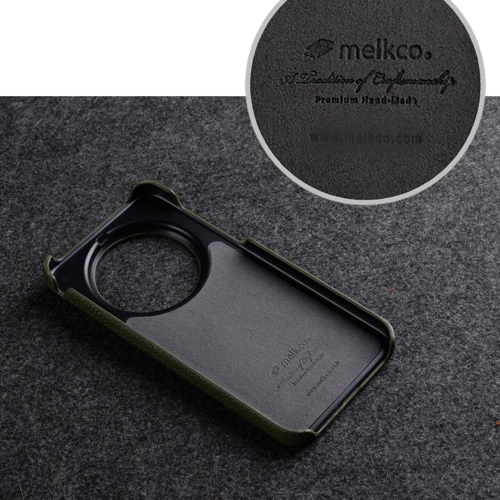 Натуральная кожаная чехол Melkco для Xiaomi 17 Ultra Беспроводная зарядка Mi 15 Ultra Mi15 Pro Чехол для мобильного телефона + Металлический защитный чехол для объектива