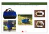 Сумка-тоут Moquette Kobe City Bus Japan Seal Collaboration Goods Bag синяя [NIPPONSEAL]