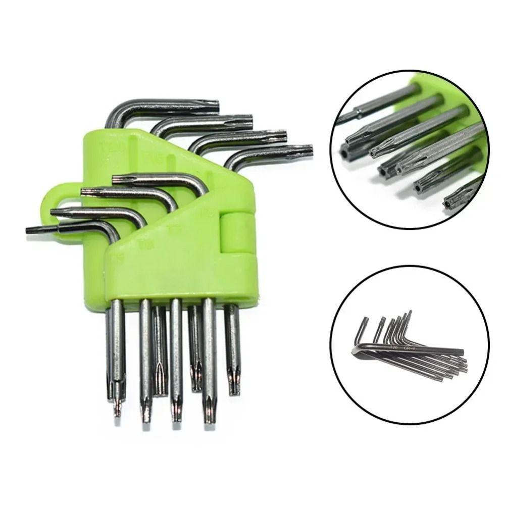Portable Hex Torx Wrench Set Easy to Carry Hex Key Durable Mini Torx Screwdriver  Hand Tools