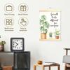 Mental Health Poster Hanger Frame Motivational Wall Art Decor Print for Classroom Counselor Office Wall Decorative Painting