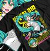 Hatsune Miku Tee, Anime Vocaloid Shirt, Kawaii Project Diva Top, Unisex Cotton