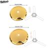 1Set Stainless Steel Flying Saucer Arc Cover Tray Pendant Lamp Ceiling Lamp Accessories Three Forks Fixing Spring + Tension Head