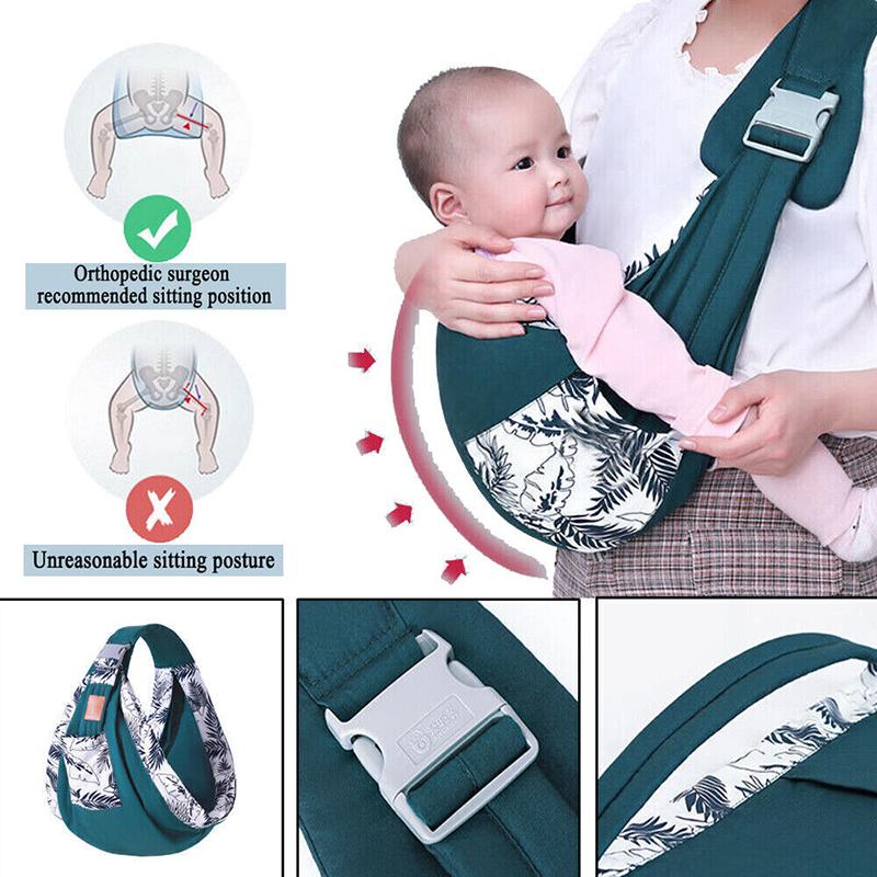 Adjustable Infant Baby Carrier Newborn Wrap Sling Toddler Backpack Breathable