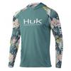 Mens Quick-Dry UV Protection Fishing Shirt With Hood Lightweight Breathable Outdoor Sport Long Sleeve Top