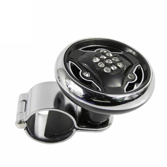 Элегантный руль, износостойкий, прочный, вращающаяся ручка из цинкового сплава, помощник на рулевом колесе с электроприводом