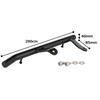 Kijima Meguro Motorcycle Parts Assist Grip Rail Steel Left Side Black S1/W230 ('25-) 210-4844