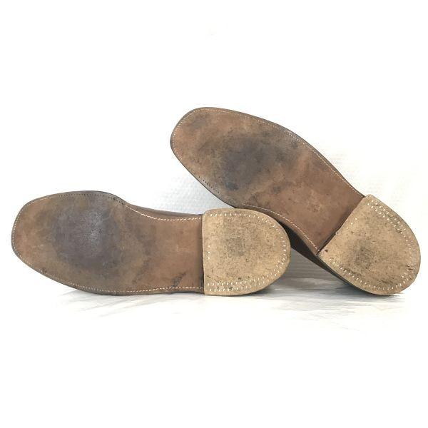 60s-70s?/weyenberg massagic/Goodyear Welt Leather Plain Toe Shoes/10.5B/27.0-28.0/Brown/Vintage(USED)