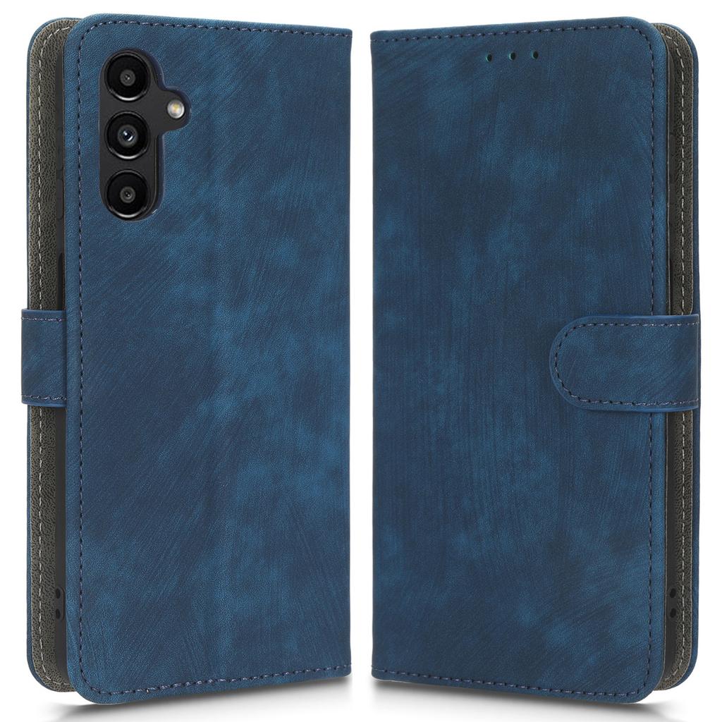 Для Samsung Galaxy A13 5G/A04s 4G (164,7 х 76,7 х 9,1 мм) Кожаный чехол-кошелек с защитой от RFID-сканирования и противокражной защитой, подставка, откидная крышка