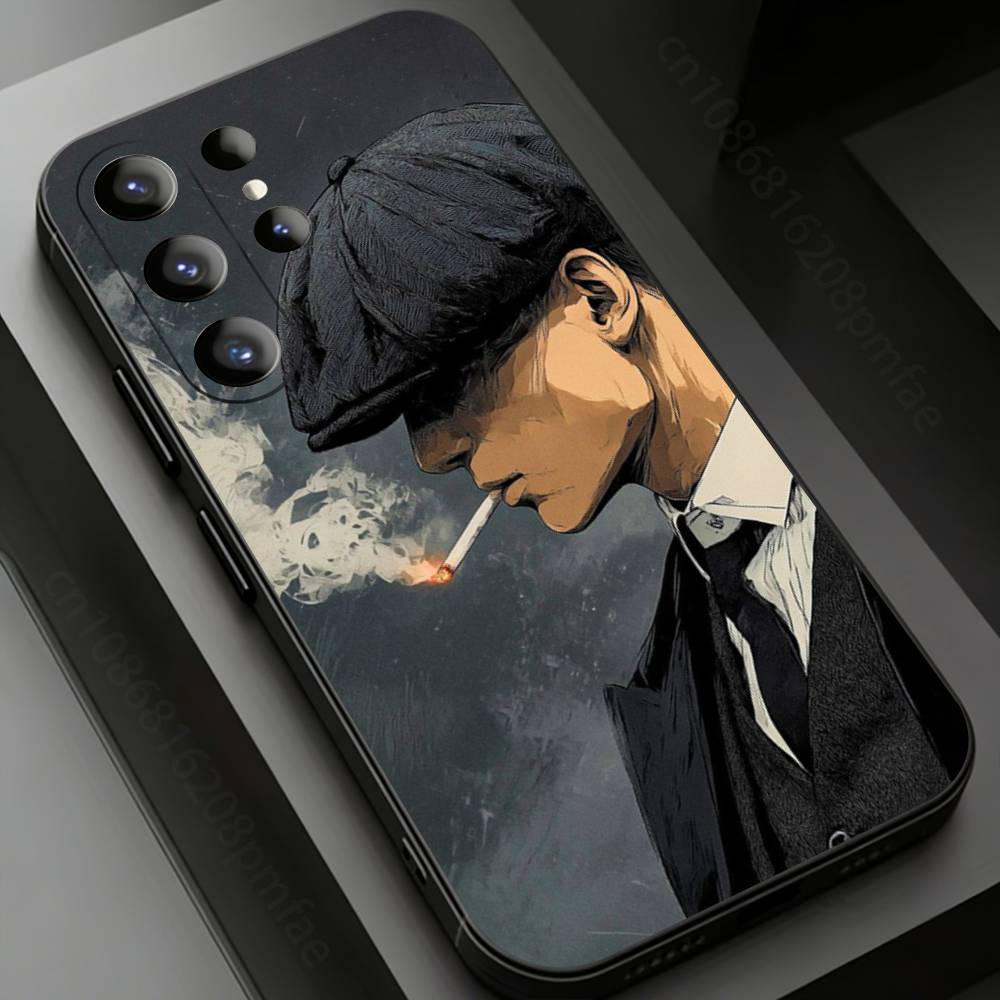 Крутой чехол для телефона P-Peaky B-Blinders для Samsung Galaxy S24,25,26,23 22,21,S20 Plus Ultra FE мягкие чехлы fundas