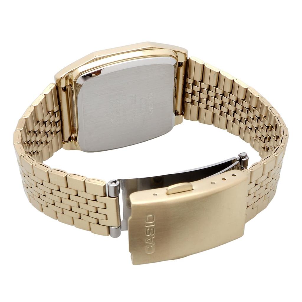 Casio Digital Watch, Vintage Series, Reproduction Design, A1100G-5, Unisex, Gold, Overseas Model [Parallel Import]