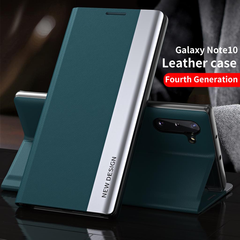 Магнитный чехол-книжка из кожи с 6D покрытием для Samsung Galaxy A54 A34 A24 A25 A14 A52 S23 S22 Plus S21 S20 Ultra Note20, с подставкой
