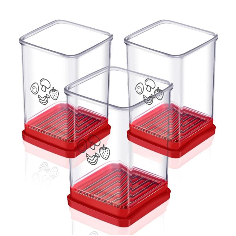 New Fruit Vegetable Speed Slicer Multifunctional Home Kitchen Fast Slicer Portable Banana Strawberry Slicing Tool Accessories