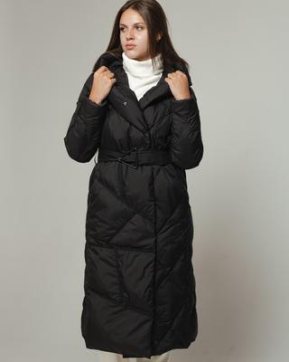 Пальто женское Clasna 23711 S черное