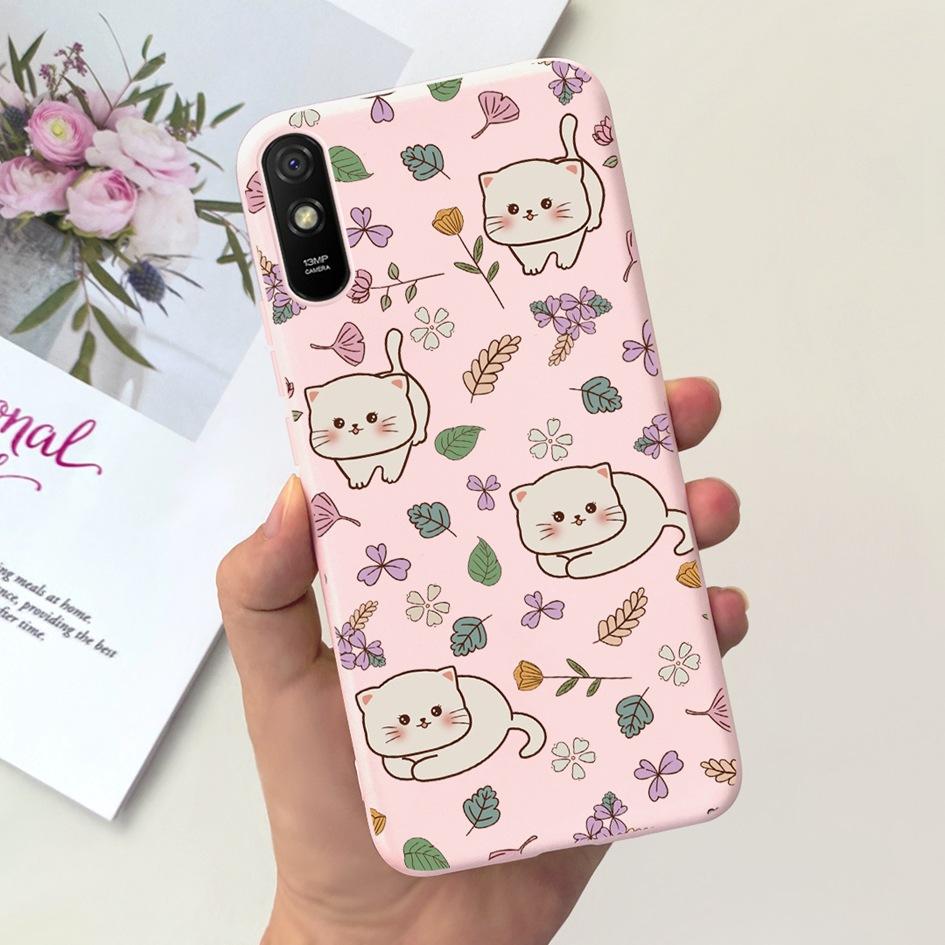 For Xiaomi Redmi 9A 9AT Case Lovely Astronaut Butterfly Soft Silicone Phone Back Cover For Xiaomi Redmi 9i Sport Redmi9a Hoesjes