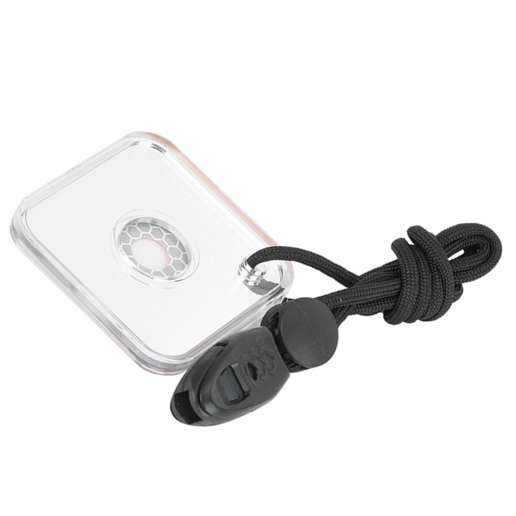 Outdoor Survival Acrylic Reflector Signal Mirror Safety with Lanyard whistle
